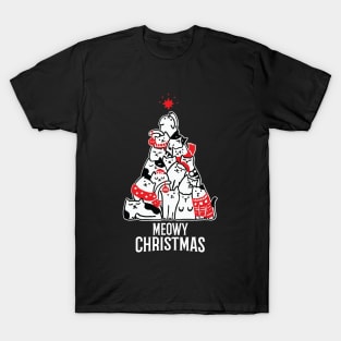 Meowy Christmas T-Shirt